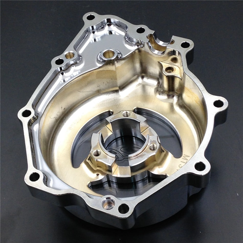 thumbnail image 2 of HTTMT Black See-Through Stator Cover For Yamaha YZF-R6 (2006-2021) – Includes Gasket 2 of 6
