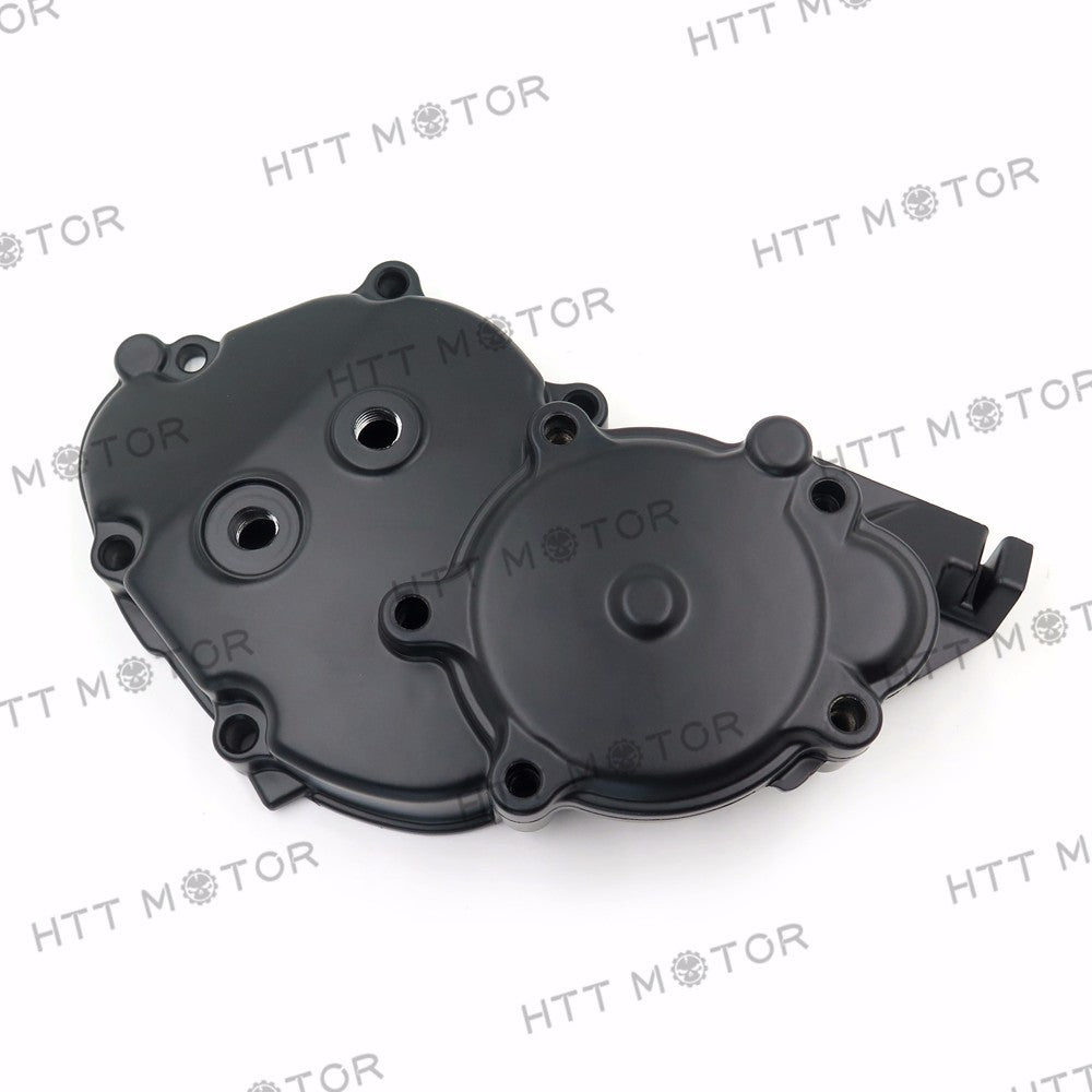 HTTMT- Engine Starter Case Crankcase Cover For Kawasaki Ninja ZX10R 06-10 Black US