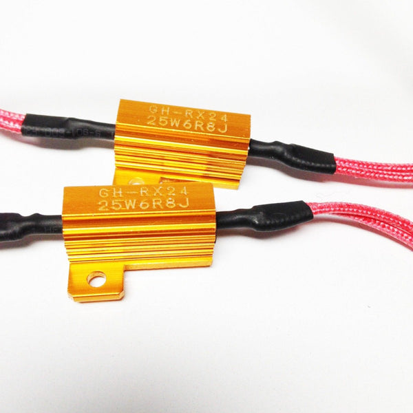 25W LED Flash Rate Controller Resistor for Honda CBR 929RR 954RR turn signal