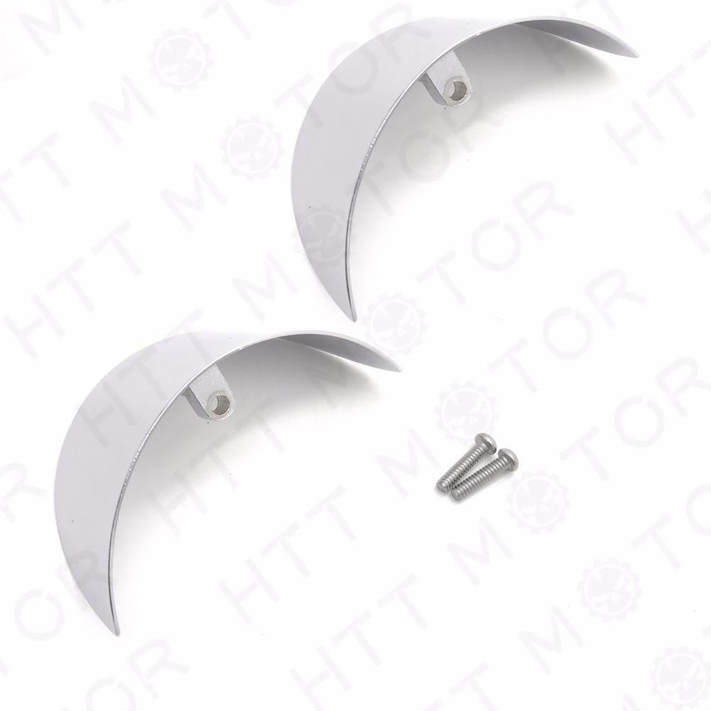 front rear Turn Signal Visors For Harley 88-91 FLTC/ 89-96 FLTCU/ 99-03 FLTR
