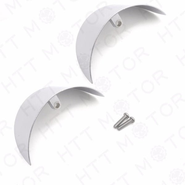 front rear Turn Signal Visors For Harley 88-91 FLTC/ 89-96 FLTCU/ 99-03 FLTR