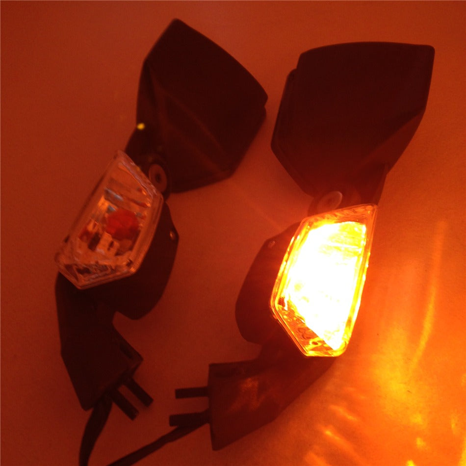 OEM ReplacemenT With Turn Signals for Kawasaki Ninja ZX6R 2004-2010 ZX10R BLK