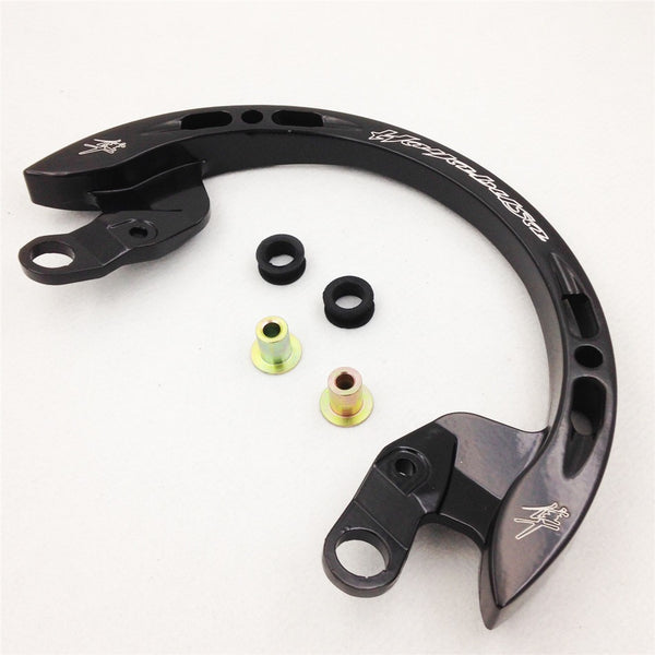 HTT Motorcycle Black Rear Passenger Grab Bar Handle Rail "Hayabusa" LOGO For 2008 2009 2010 2011 2012 2013 Suzuki Hayabusa GSXR1300R