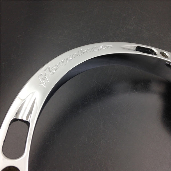 HTT Motorcycle Chrome Rear Passenger Grab Bar Handle Rail "Hayabusa" LOGO For 2008 2009 2010 2011 2012 2013 Suzuki Hayabusa GSXR1300R