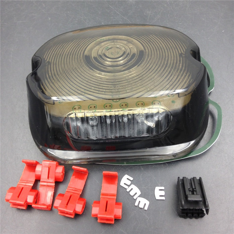Red Tail Light Harley Softail Sportster Road King Dyna Electra Glide Fat Boy Sm