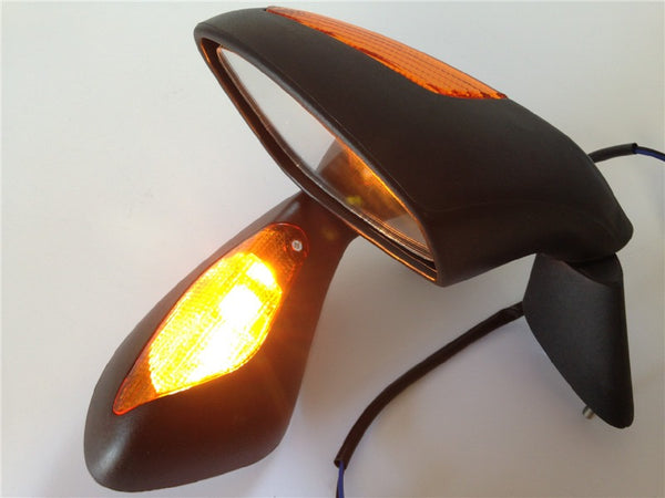 OEM Aftermarket Turn Signals mirror for 2004-2008 RSV 1000 2004-2007 RSV Black