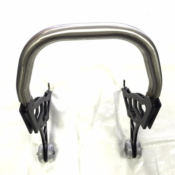 HTT Motorctcly Black Universal Racing Sport Rear Combo Wheel Lift Stands Paddock Stands