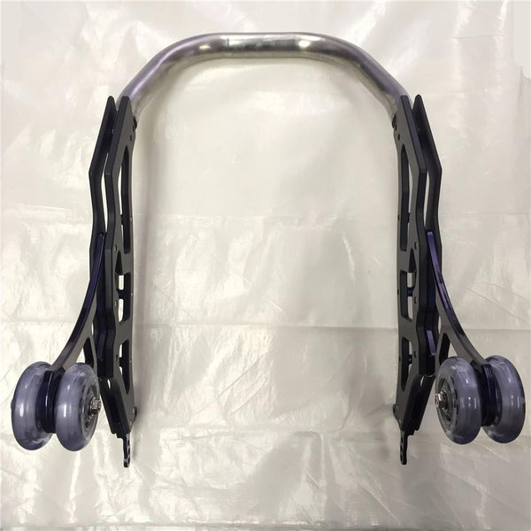 HTT Motorctcly Blue Universal Racing Sport Rear Combo Wheel Lift Stands Paddock Stands