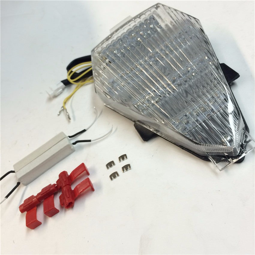 Rear Turn Signal Tail Light LED Integrated Taillight For Yamaha YZF R6 2008-2013