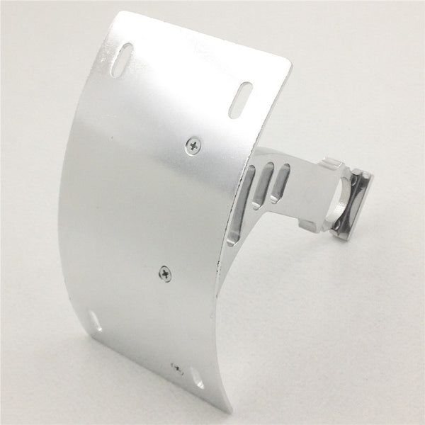 HTT Motorcycle Silver Vertical Curved Mount License Plate Bracket Tag Holder For Honda 1993-1999 CBR 900R/2000-2001 CBR 929R/ 2002-2003 CBR 954R/ 2000-2005 RC51