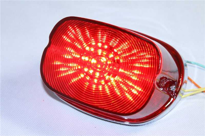 LED Red Tail Brake Light Turn Signal Lamp For Harley Sportster Softail Fatboy