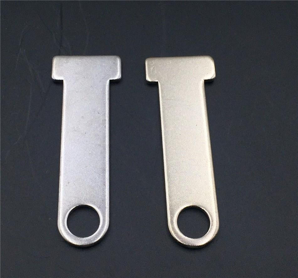 2x Universal Motorcycle Helmet Strap D-Ring Steel Lock Extensions Scooter Biker