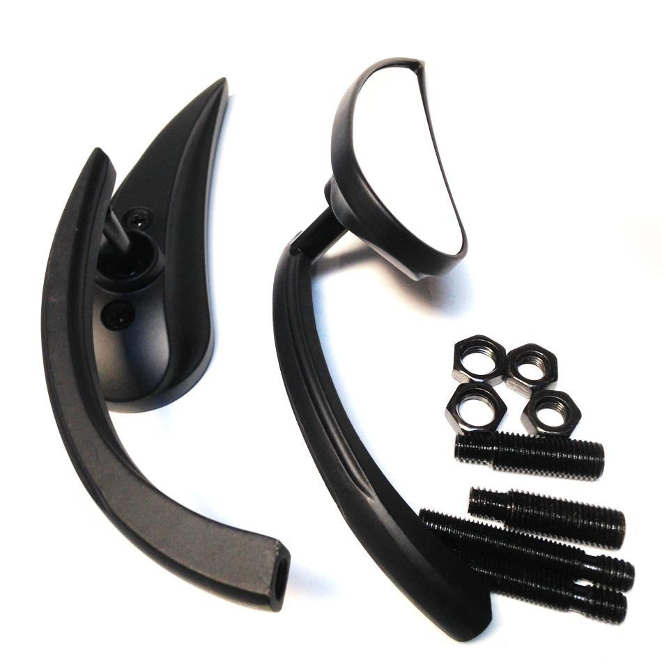 Claw Style Rearview Mini Mirror For Harley Street Sports Cruiser Chrome New