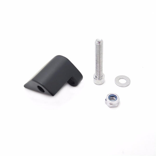 Black Right Mirror Relocation For Harley Sportster Iron XL883N/ Dyna/