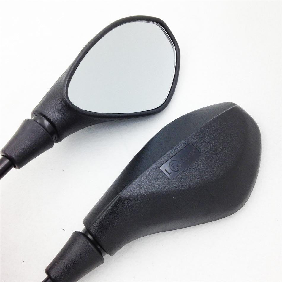 Black Rearview mirrors for Aprilia SR Motard RXV SXV Pegaso Shiver Mana Tuono