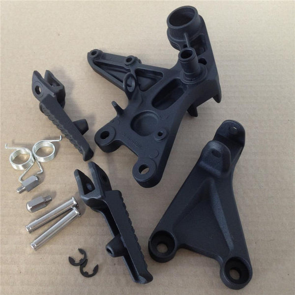 Black Front Rider Foot Peg Brackets Fit For Honda Cbr1000Rr 2008 2009 2010 2011