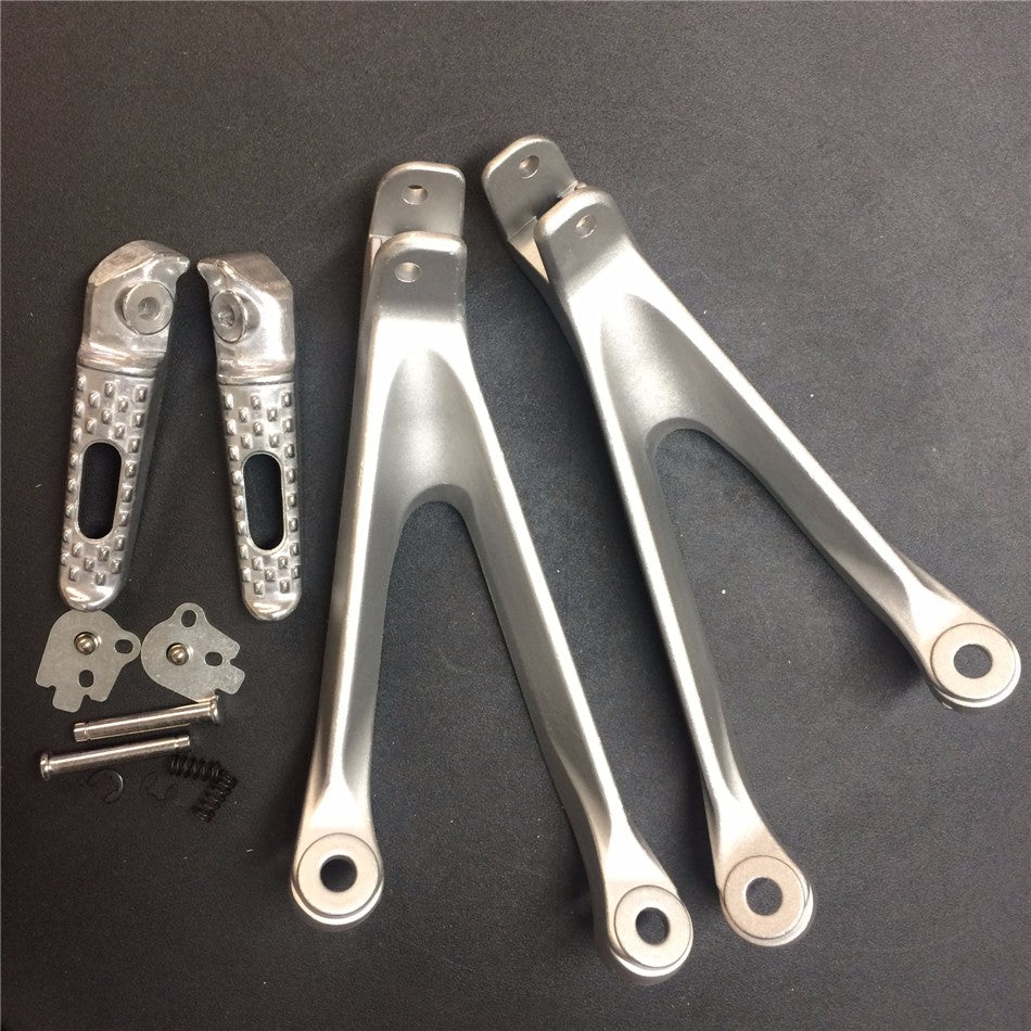 Silver Rear Passenger Foot Pegs Bracket Fit For Honda Cbr1000Rr 2008 2009 2010