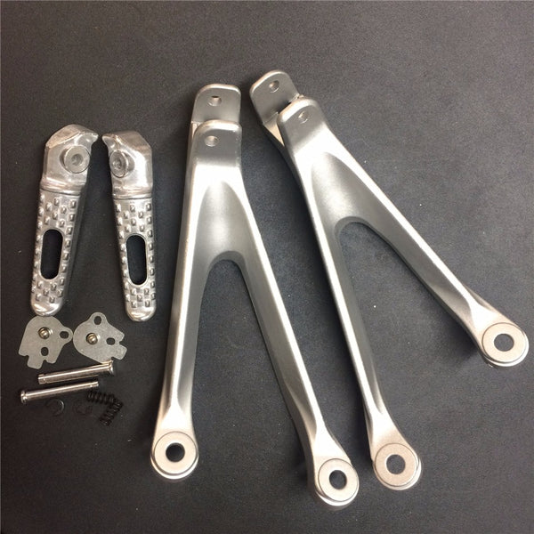 Silver Rear Passenger Foot Pegs Bracket Fit For Honda Cbr1000Rr 2008 2009 2010