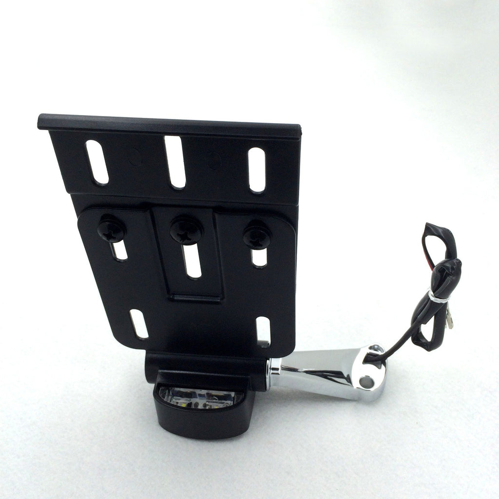 Side Mount license plate holder fits for Harley Davidson Sportster 883 Custom 04-10 Craftride black