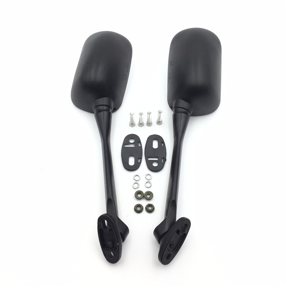 HTT Motorcycle Black Rear View Left Right High-impact PP shell Mirrors For 2010 2011 2012 Honda CBR250/ 2003-2012 Honda CB 1300S