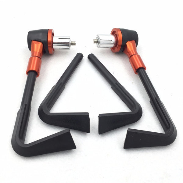 HTT Universal Black Golden Red Adjustable Angle CNC 7/8" Protector Proguard Pro Brake Clutch Levers Protect Guard For Suzuki GSX GSXR Hayabusa RM DR Kawasaki Ninja EX ZX ZZR KTM SXR