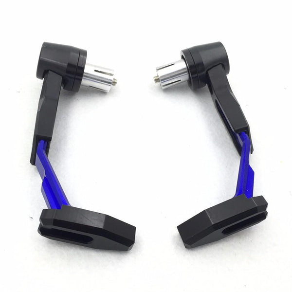 HTT Motorcycle Adjustable Length Black Blue Total CNC 7/8"(22mm) Protector Proguard System Pro Brake Clutch Levers Protect Guard For Harley Dyna Honda CBR VFR CR XR Yamaha FZR YZF PW Aprilia