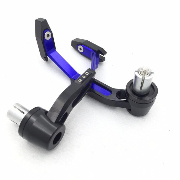 HTT Motorcycle Adjustable Angel Length Black Blue CNC 7/8"(22mm) Protector Proguard Pro Brake Clutch Levers Protect Guard For Suzuki GSXR Hayabusa RM DR Kawasaki Ninja Aprilia Climber