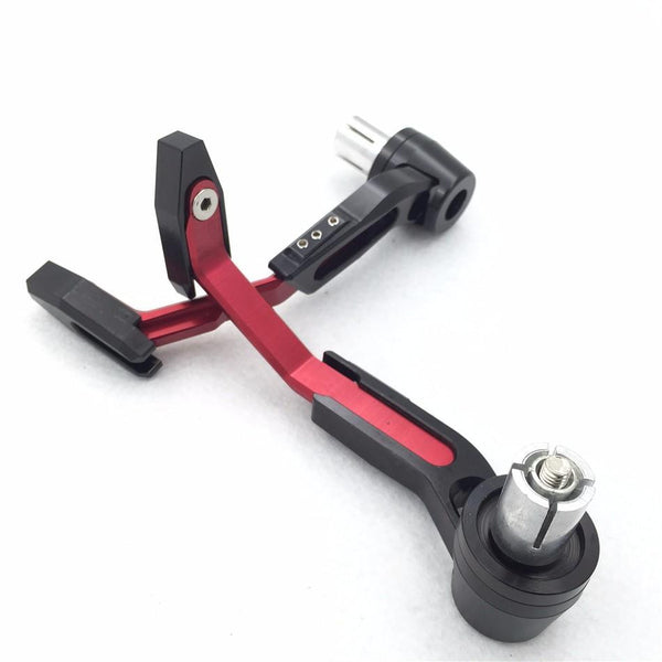 HTT Motorcycle Adjustable Angel Length Red Black Total CNC 22mm Protector Proguard Pro Brake Clutch Levers Protect Guard For Suzuki GSX GSXR  Hayabusa RM DR Kawasaki Ninja Aprilia Climber