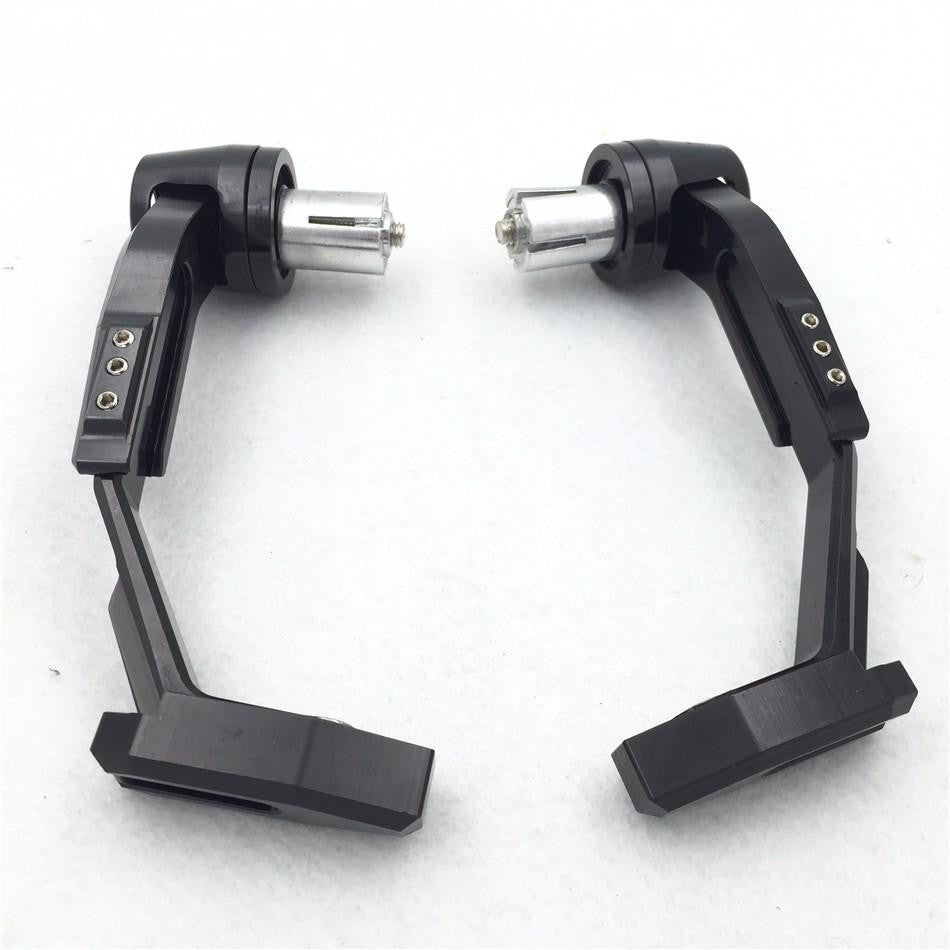HTT Motorcycle Adjustable Length Black Total CNC 7/8"(22mm) Protector Proguard System Pro Brake Clutch Levers Protect Guard For Harley Dyna Honda CBR VFR CR XR Yamaha FZR YZF PW TW Aprilia
