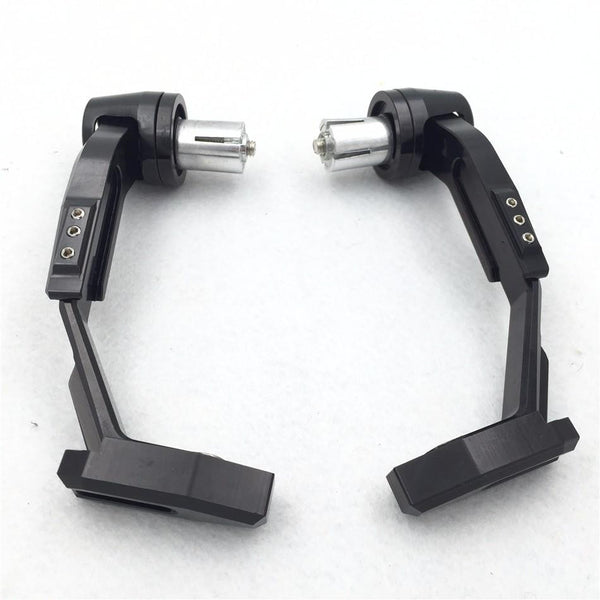 HTT Motorcycle Adjustable Length Black Total CNC 7/8"(22mm) Protector Proguard System Pro Brake Clutch Levers Protect Guard For Harley Dyna Honda CBR VFR CR XR Yamaha FZR YZF PW TW Aprilia