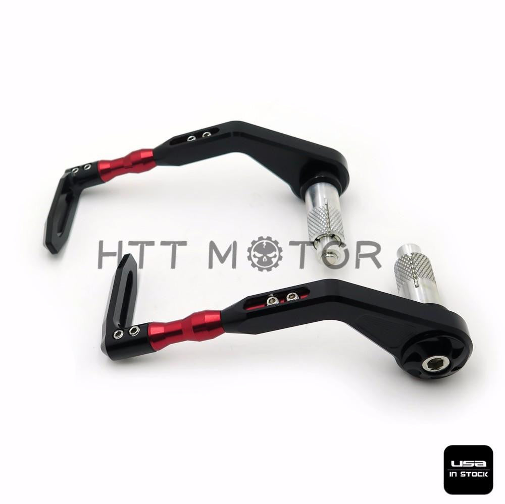 7/8" 22mm Handlebar Brake Clutch Levers Guard Protector Motorcycle 13mm 18mm