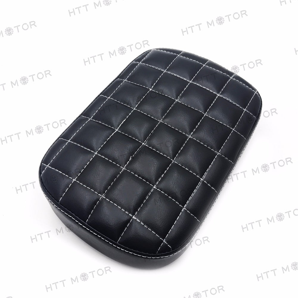 HTTMT- Rear Pillion Passenger Pad Seat 6 Suction Cup for Harley Dyna Sportster XL 883