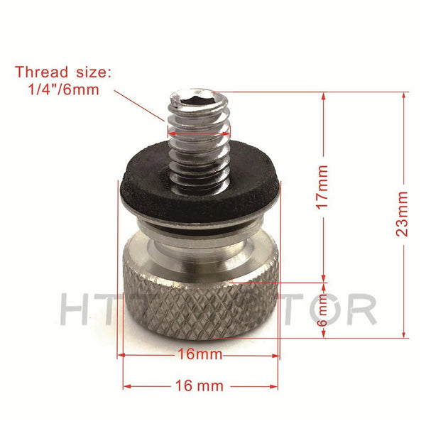 Chrome Billet Aluminum Bolt for Harley Mounting Seat to Top Fender 96-16 15 14