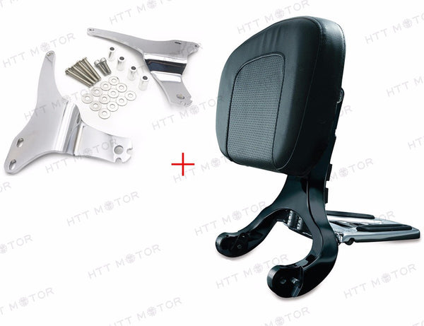 High Mount Bracket & Backrest For Harley 97-08 Electra Glide Road Glide Road King