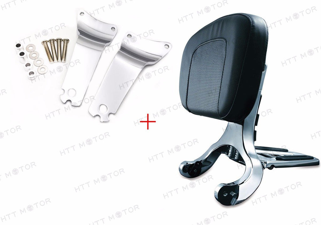 Backrest & High Mount Kit For Harley 09-13 Electra Glide Road Kings Street Glide