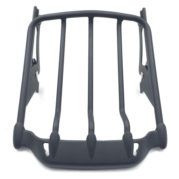 HTT Motorcycle Black Two-Up Air Wing Luggage Rack Mounting For Harley Davidson Touring 2009-2016 Street Glide FLHX Road King FLHR Electra Glide FLHT Road Glide FLTR