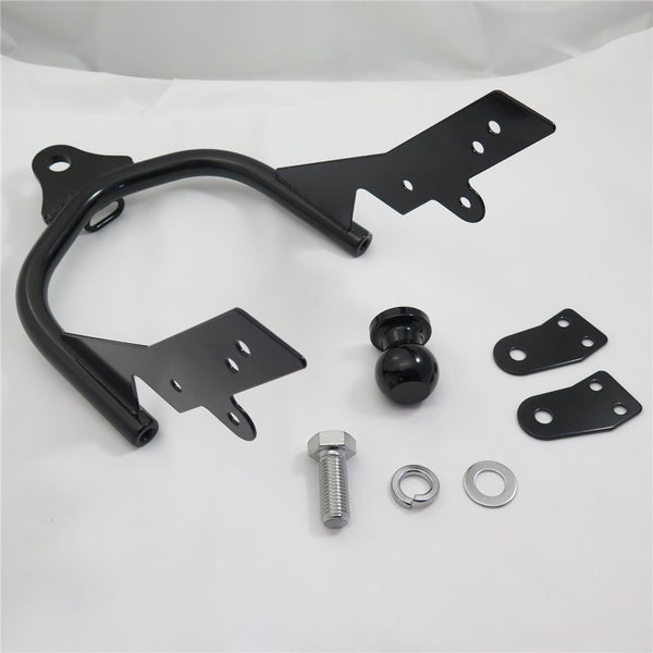 HTT Motorcycle Black Heavy Duty Trailer Hitch w/ Ball For Harley Road Glide FLTR 1998??????001 2007??????008/ Road King FLHR 1994??????005 2008