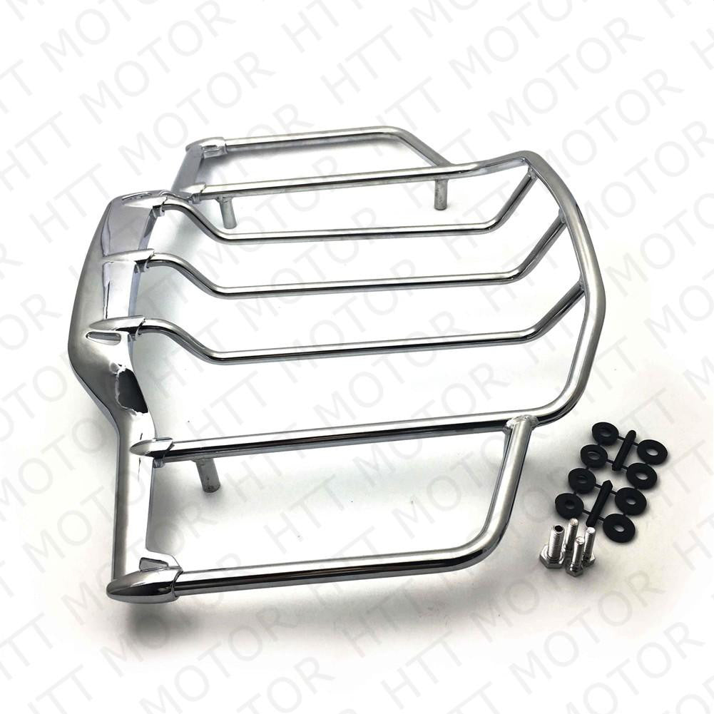 Chrome Luggage Rack Trail For Harley Air Wing Tour Pak Trunk Pack 1993-2013