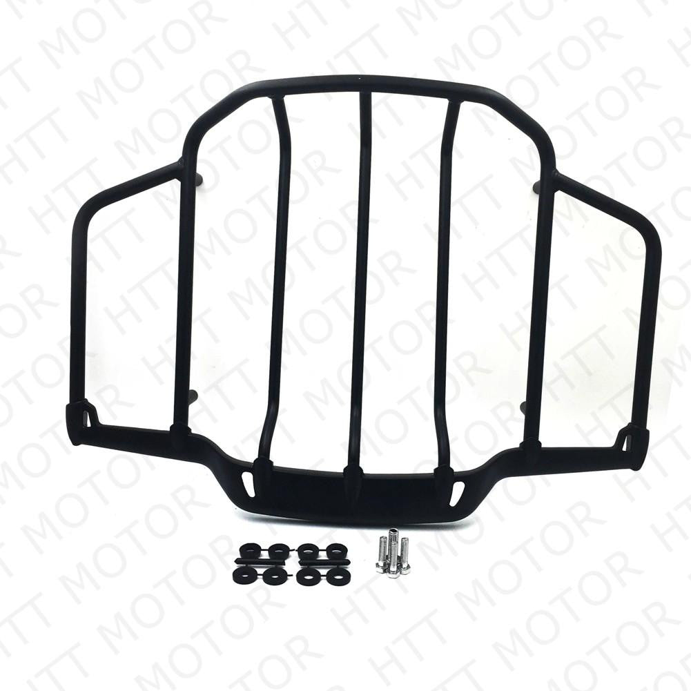Flat Black Luggage Rack For Harley Air Wing Tour Pak Trunk Pack 1993-2013