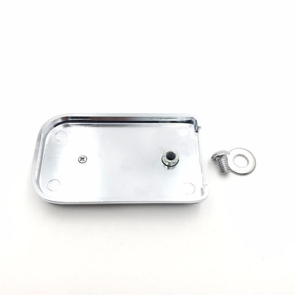 Chrome Skull Large Brake Pedal Pad For Harley Street Glide FLHX/Freewheeler FLRT