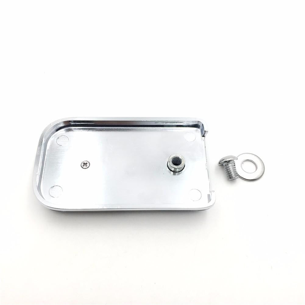 Chrome Skull Large Brake Pedal Pad For Harley Softail Slim FLS/ Road Glide FLTRX