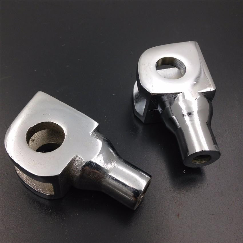 Chrome Foot Pegs installation Part Connection Fittings For Kawasaki Vulcan 1500 MEAN STREAK 800 Classic