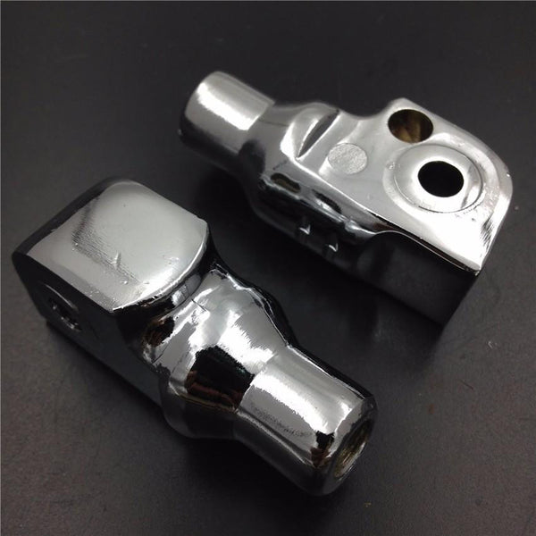 Chrome Foot Pegs installation Part Connection Fittings For Yamaha VStar Road Royal Star Boulevaro VMax Virago