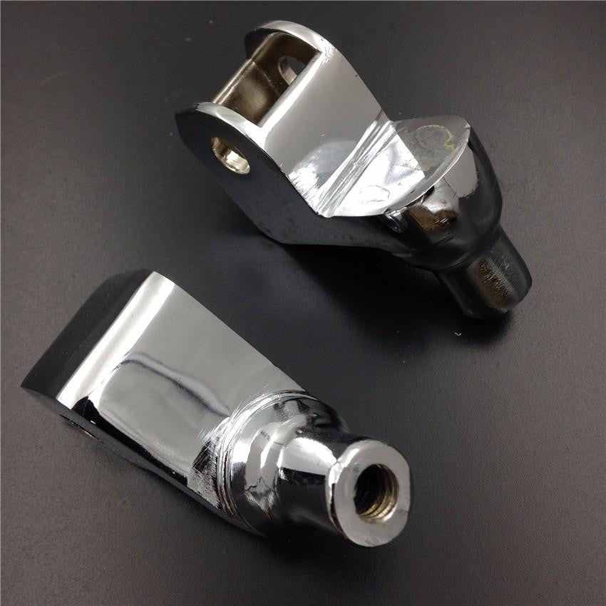 Chrome Foot Pegs installation Part Connection Fittings for Honda GoldWing GL1500 ACE 1100 Tourer Valkyrie