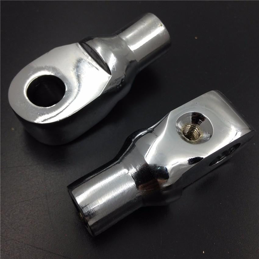 Chrome Foot Pegs installation Part Connection Fittings for Suzuki Intruder 1400 Boulevard S83 Marauder 800