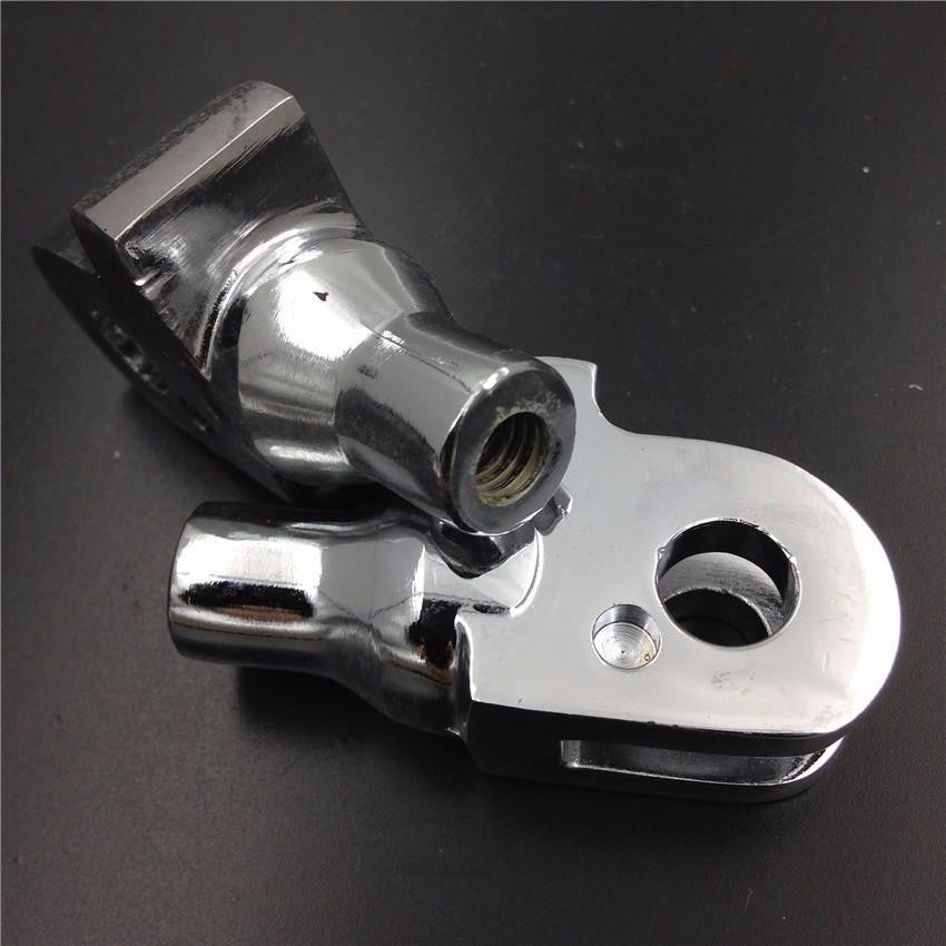 Chrome Foot Pegs installation Part Connection Fittings for Triumph Thunderbird Sport Bonneville Speedmaster