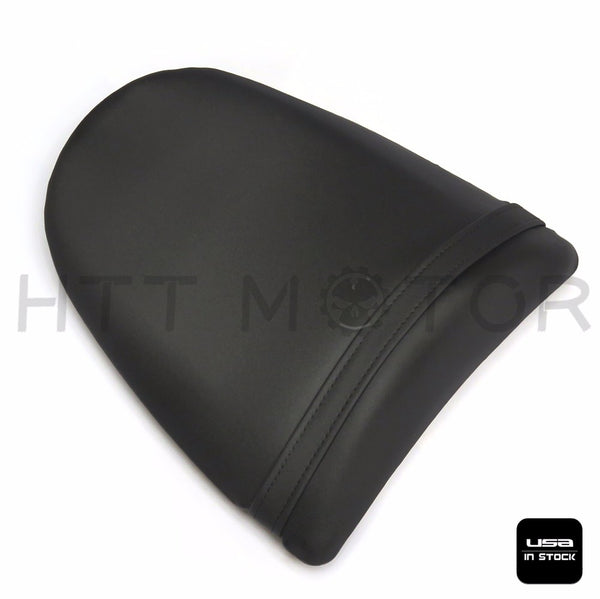 HTTMT- Black Leather Passenger Back Rear Seat Pillion 2003-2004 Kawasaki Ninja ZX6R 636