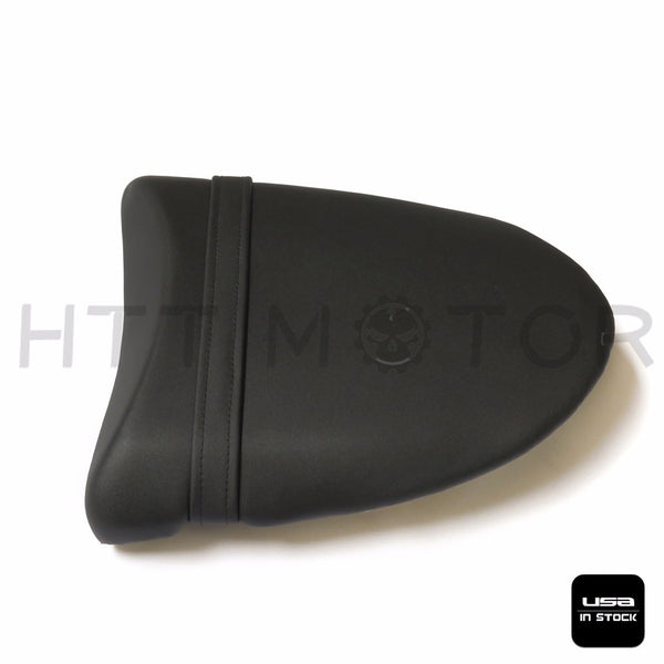 HTTMT- BLACK PASSENGER BACK REAR SEAT PILLION FOR 2004-2005 KAWASAKI NINJA ZX10R