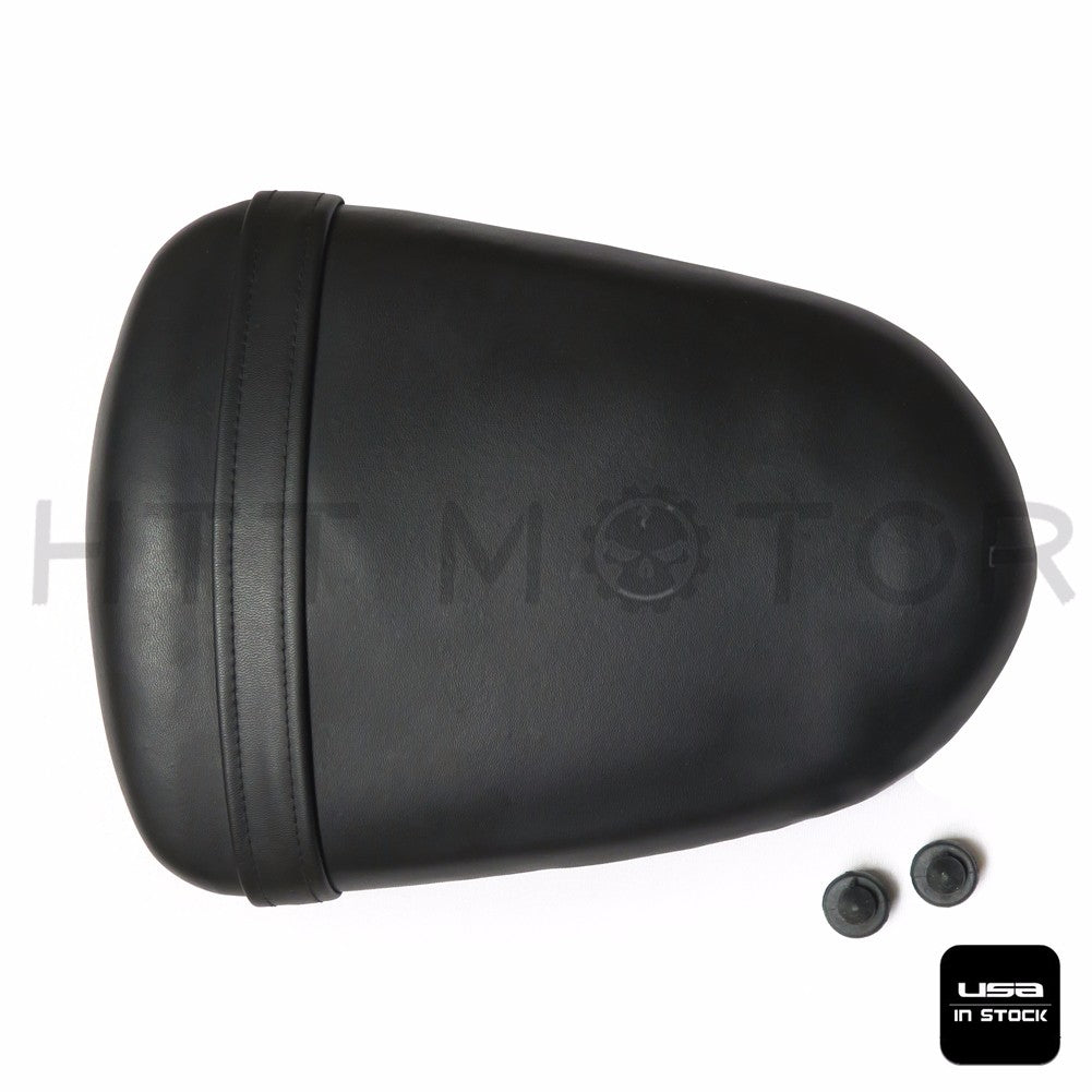 HTTMT- BLACK PASSENGER BACK REAR SEAT PILLION FOR 2005-2006 SUZUKI GSXR1000