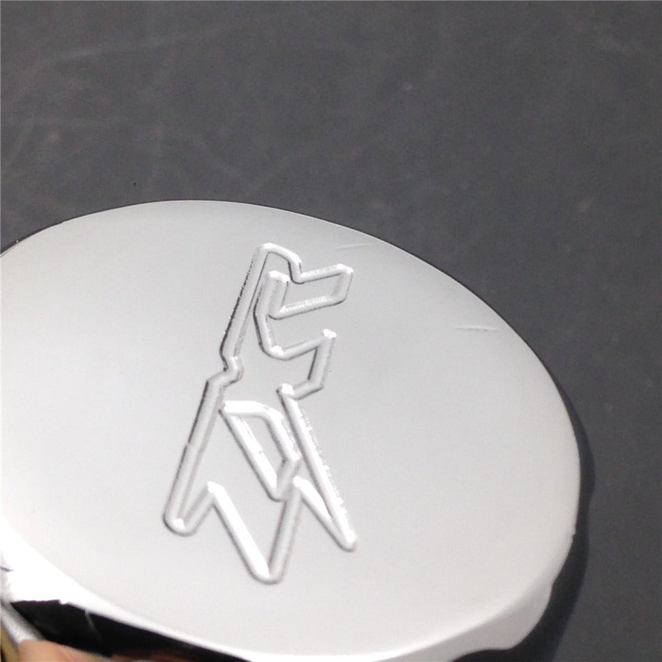 HTT Motorcycle Chrome Brake Fluid Reservoir Cap Cover "ZXR" Engraved For Kawasaki Ninja 250R /650R/ ZX6R /ZX9R/ ZX10R/ ZX14R ZX600/ ZX6/ ZX6R/ ZX6RR/ 636